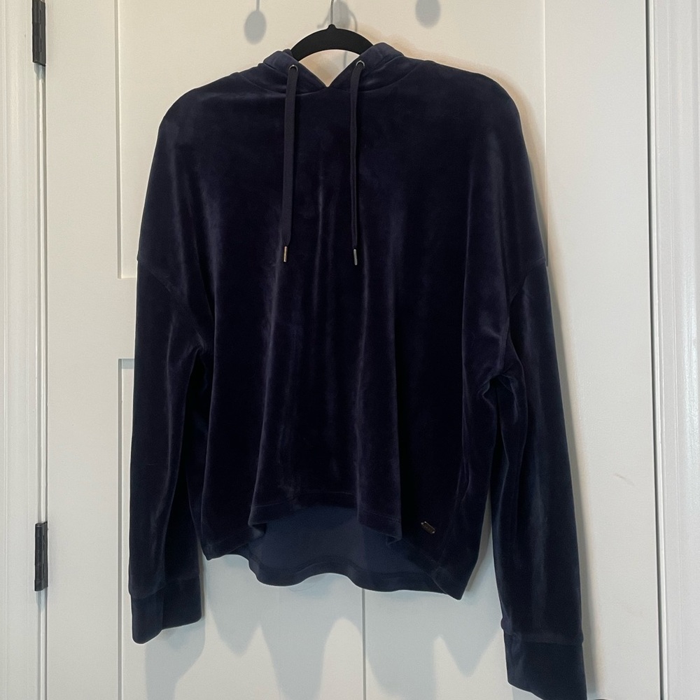 DKNY Velour Hoodie